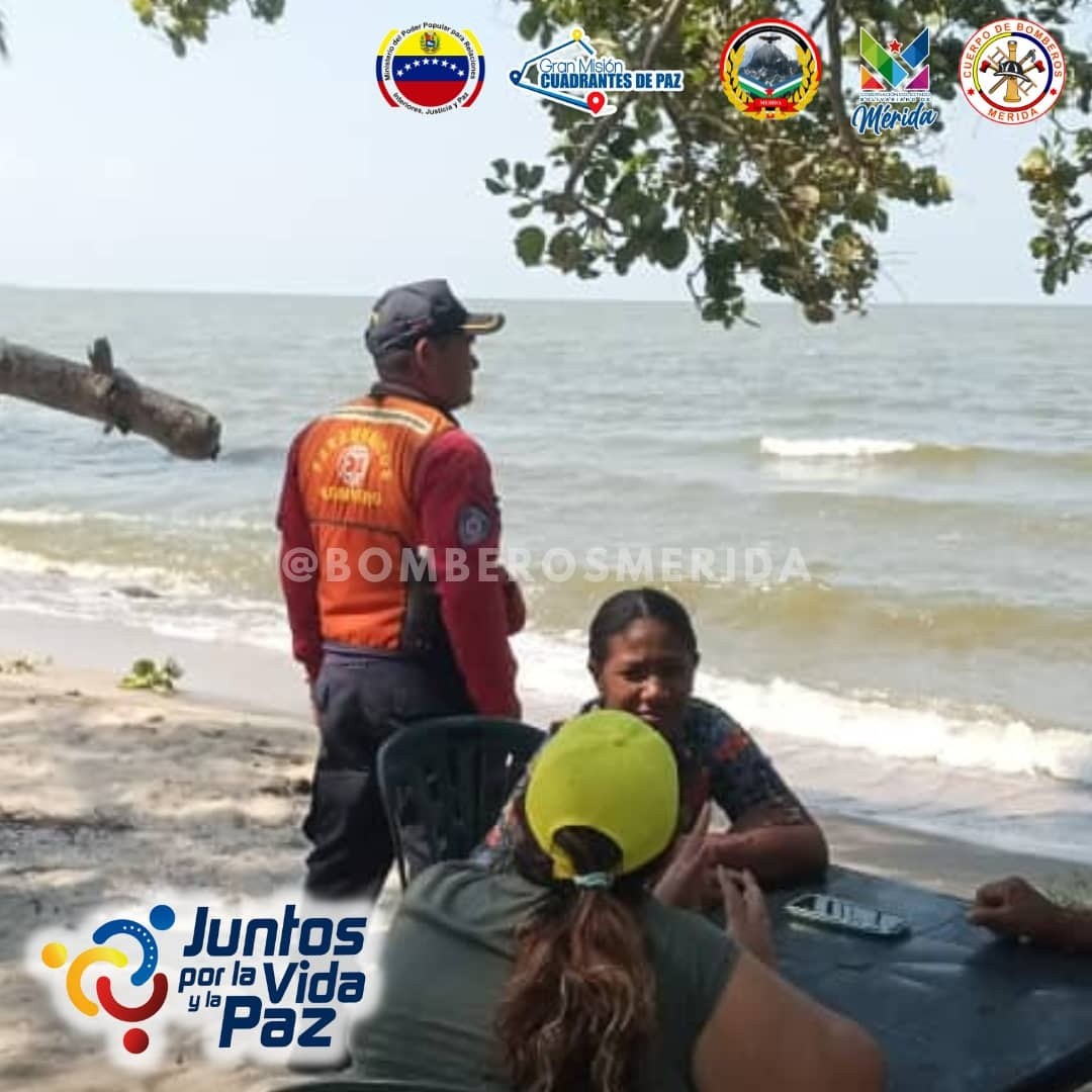 Diario Frontera, Frontera Digital,  Palmarito, municipio Tulio Febres Cordero, Nueva Bolivia, Cuerpo de Bomberos, Mérida, Panamericana, ,Bombero realizó un recorrido de inspección al balneario municipal de la población de Palmarito