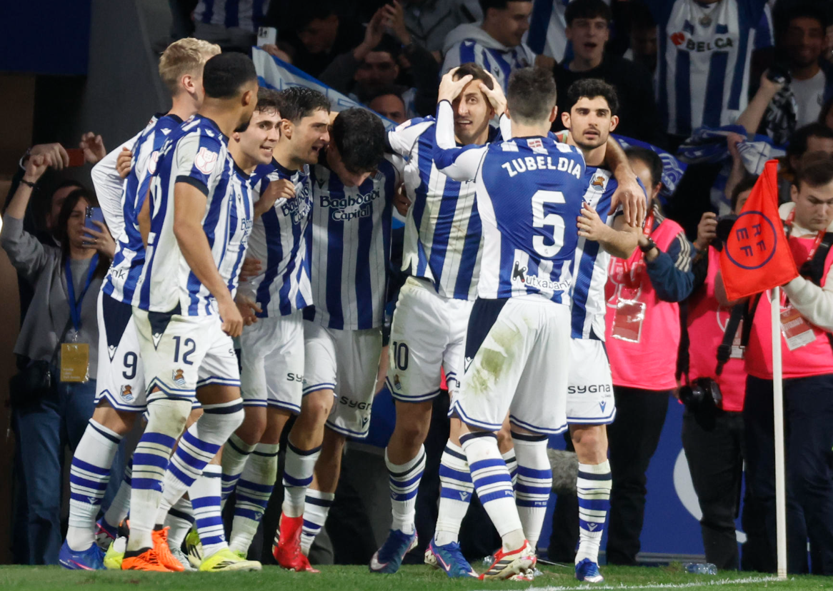 Diario Frontera, Frontera Digital,  Deportes, ,Triunfo de la Real Sociedad: Aramburu y Yangel Herrera van a la final de la Copa del Rey