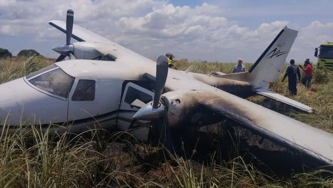 http://test.fronteradigital.com.ve/Siete heridos deja siniestro de avioneta en aeropuerto de Ciudad Bolívar