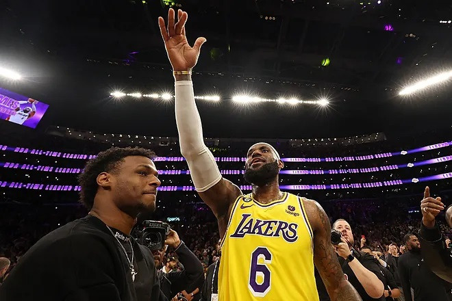 Diario Frontera, Frontera Digital,  Deportes, ,LeBron James y su hijo Bronny jugarán juntos: Los Angeles Lakers le eligen en el draft y cumplen su sueño