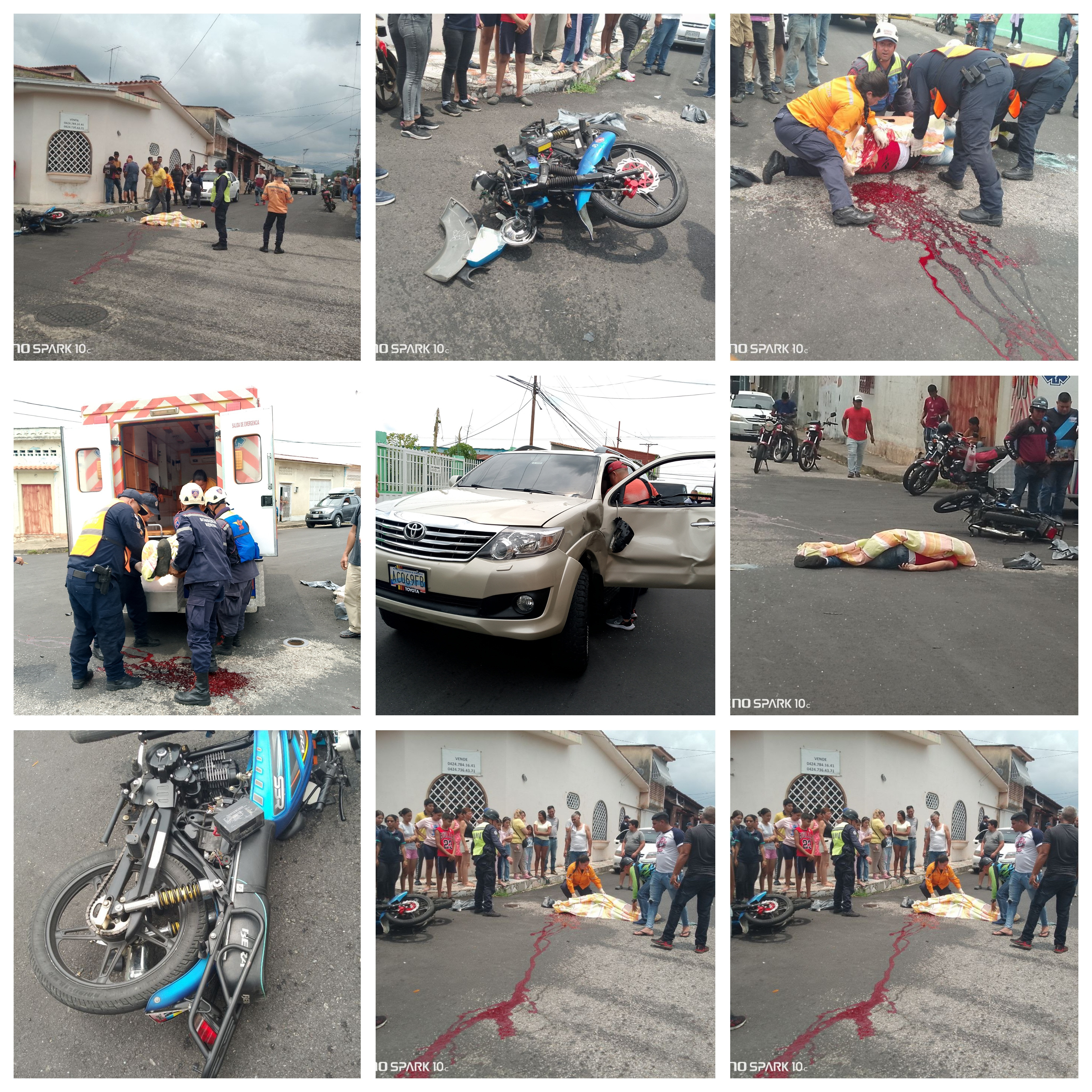 Diario Frontera, Frontera Digital,  Sucesos, ,Joven motorizado falleció instantáneamente al colisionar contra un vehículo en El Vigía