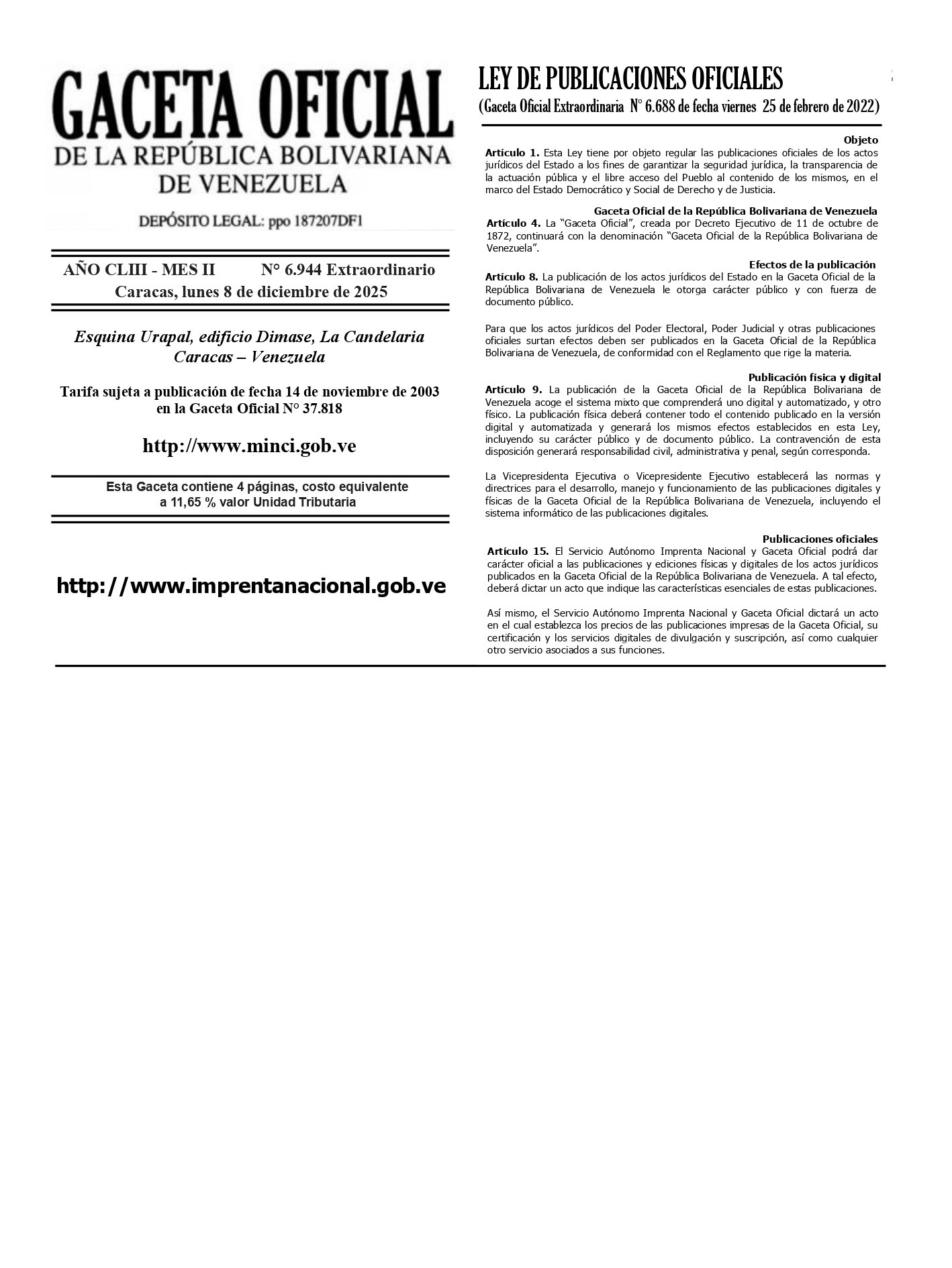  Nacionales, 