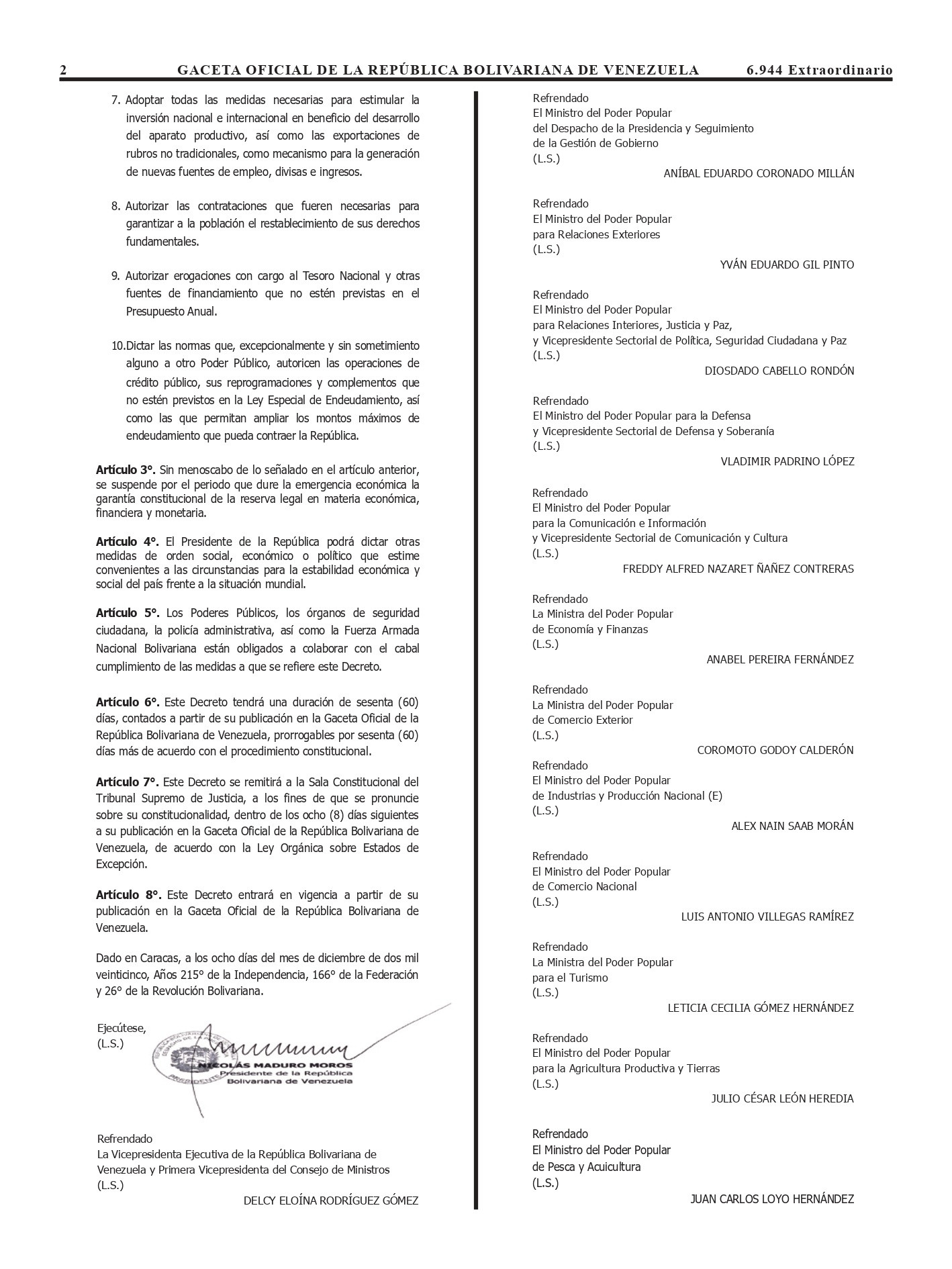  Nacionales, 