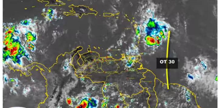Diario Frontera, Frontera Digital,  Nacionales, ,Onda Tropical N° 30 se acerca a Venezuela y genera alerta meteorológica nacional