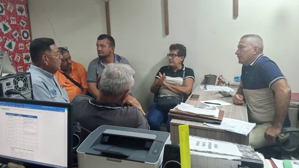 Diario Frontera, Frontera Digital,  El Vigía Panamericana, ,Gerencia Vialidad se reunió con directivos del transporte urbano del municipio Alberto Adriani