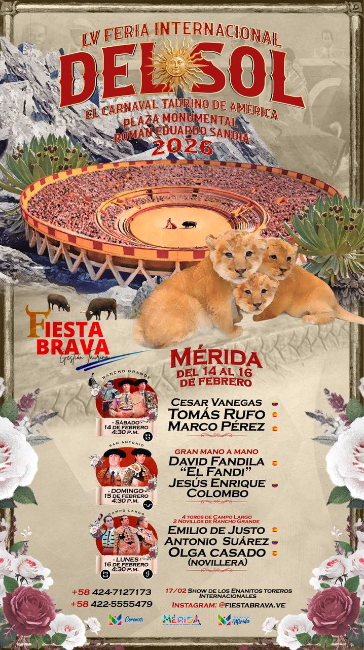 Diario Frontera, Frontera Digital,  Entretenimiento, ,De Justo, Fandi, Rufo, Pérez, Casado y “Colombo” bases de carteles de la Feria del Sol 2026