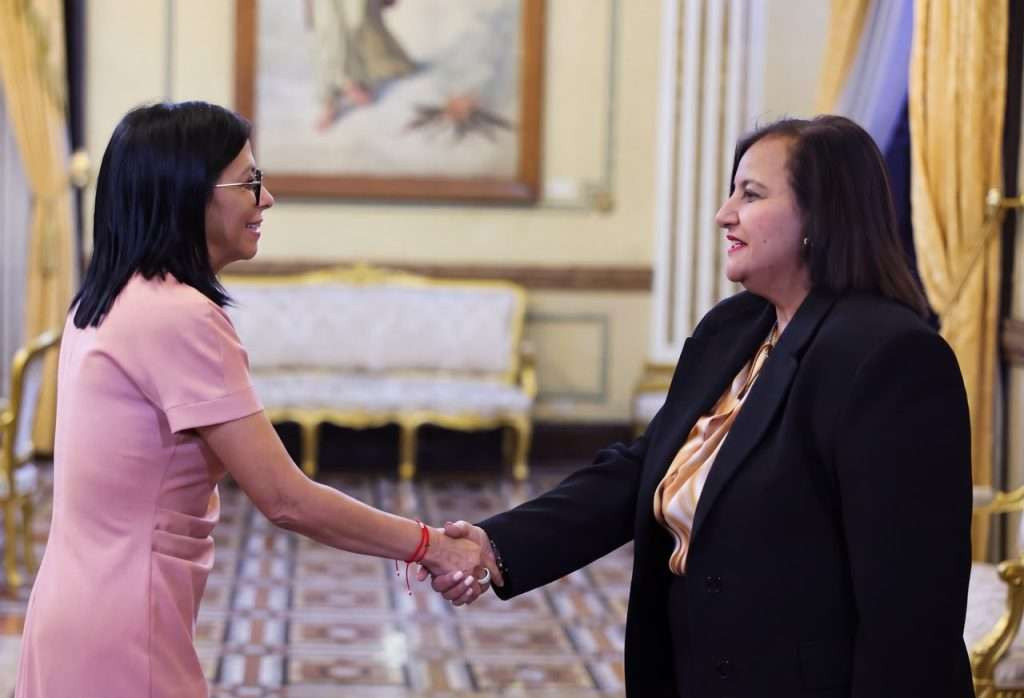 Diario Frontera, Frontera Digital,  Nacionales, ,Delcy Rodríguez anuncia acuerdo con la Mesa de Diálogo para liberar el oro en Inglaterra