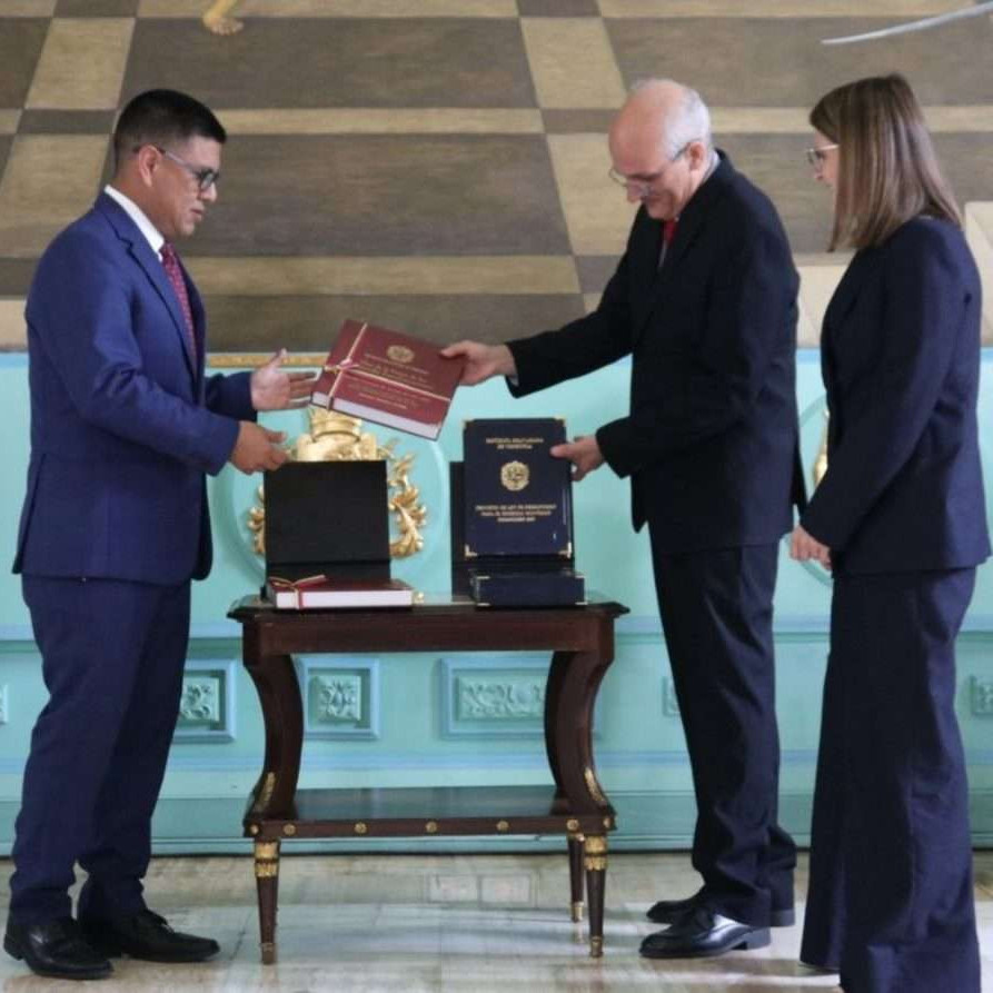 Frontera Digital,  Nacionales,  AN recibe el Proyecto de Ley de Presupuesto y Ley de Endeudamiento 2027