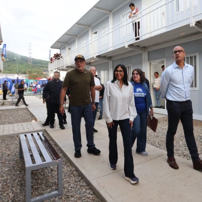 Frontera Digital,  Nacionales,  Delcy Rodríguez: Para diciembre no debe quedar nadie en Campamentos Transitorios
