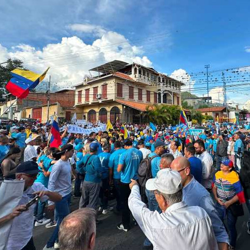 Frontera Digital, Diario Frontera, Vente Venezuela movilizó a sus simpatizantes en Ejido para 
exigir cronograma electoral y libertad de presos políticos