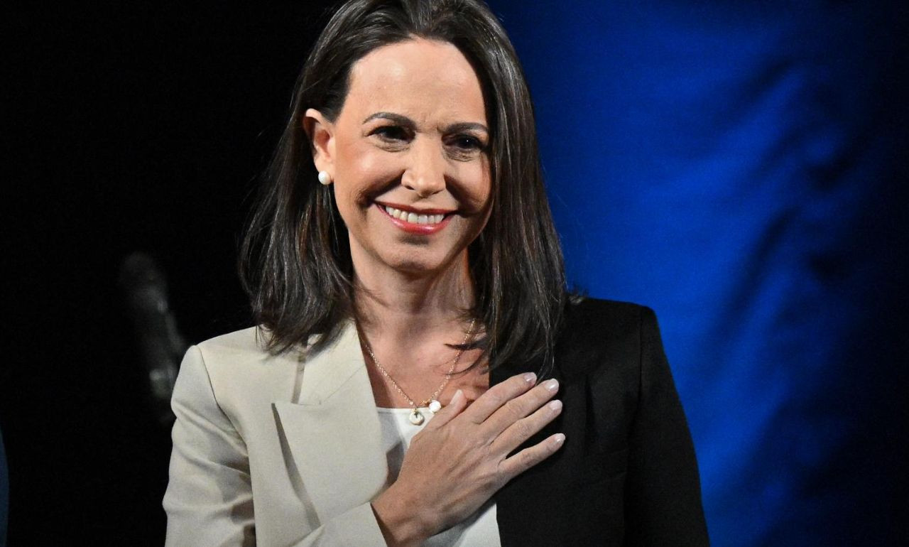 Diario Frontera, Frontera Digital,  Politica, ,La líder opositora y Premio Nobel de la Paz María Corina Machado | Foto: referencial,María Corina Machado encabeza preferencias electorales en Venezuela pese a estar fuera del país