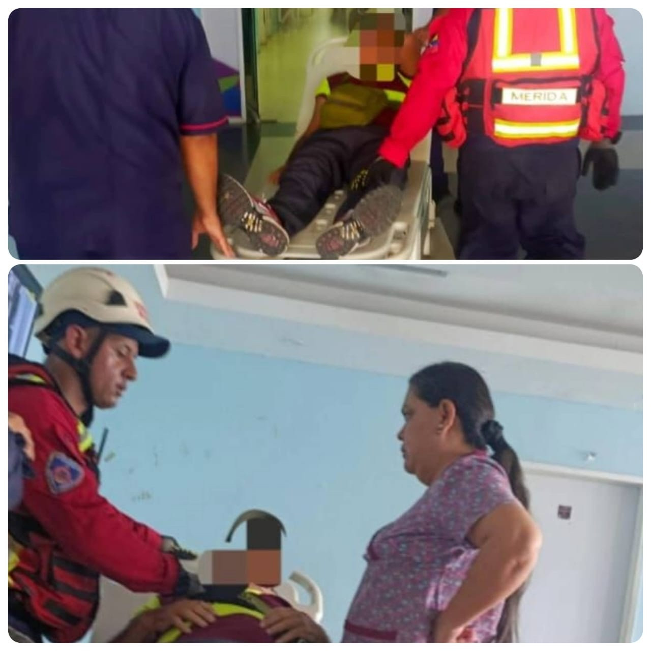 Frontera Digital,  Sucesos,  Motorizado lesionado tras volcar sobre la vía su vehículo en El Vigía