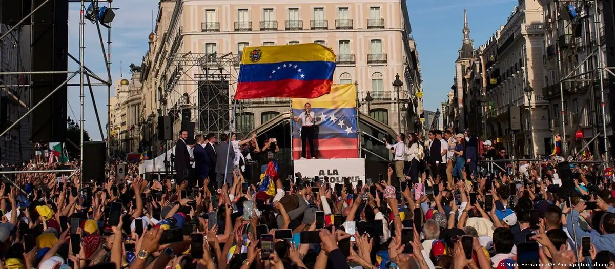 Diario Frontera, Frontera Digital,  Internacionales, ,España es uno de los primeros destinos de la diáspora venezolana que ha escapado de la crisis, con unos 700.000 venezolanos instalados en el país,Machado llama a miles en Madrid a regresar a Venezuela