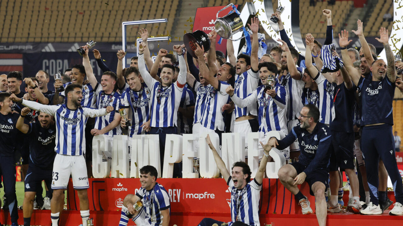 https://test.fronteradigital.com.ve/Aramburu y Herrera campeones: Real Sociedad venció en penales al Atlético en la Copa del Rey