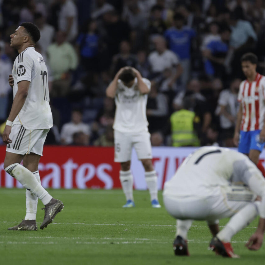Diario Frontera, Frontera Digital,  Deportes, ,El Real Madrid empató con el Girona y casi se despide del título de liga