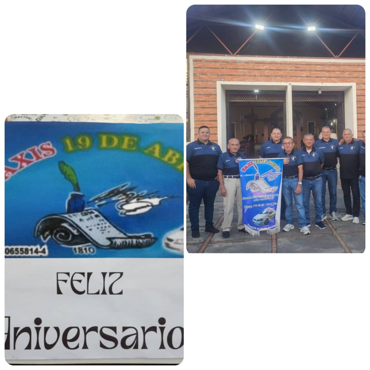 Frontera Digital,  El Vigía Panamericana,  Línea de taxis 19 de abril celebró su 27 aniversario con una misa en El Vigía