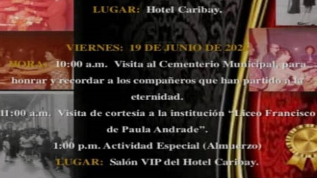 https://test.fronteradigital.com.ve/Primera Promoción del Liceo "Francisco de Paula Andrade" celebra sus Bodas de Oro en Timotes