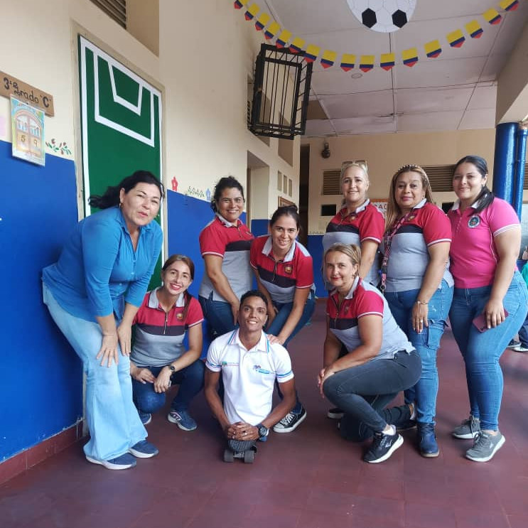 Frontera Digital,  Mocoties,  Alca Mendoza lección de vida y superación conmovió a la Escuela Bolivariana "Coronel Antonio Rangel"