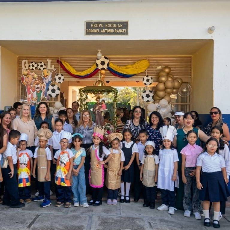 Frontera Digital,  Mocoties,  La ​Comunidad de la E.B. Coronel Antonio Rangel celebró con fe su 73° aniversario y el día de San Antonio