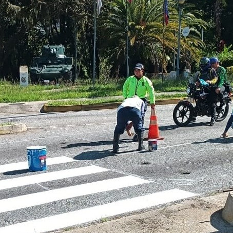Frontera Digital, Diario Frontera, Alcaldía de Mérida intensifica trabajos de demarcación integral en la avenida Andrés Bello