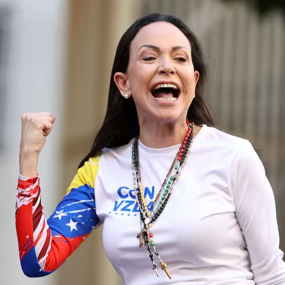 Frontera Digital,  Politica,  María Corina denuncia en Panamá bloqueo 
del espacio aéreo de Venezuela para impedir su ingreso