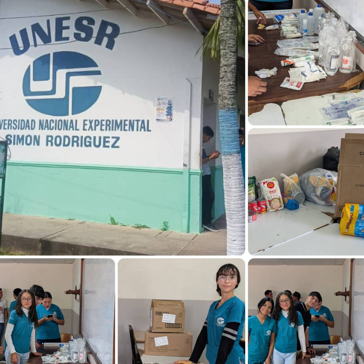 Frontera Digital,  El Vigía Panamericana,  Estudiantes de Veterinaria de la UNESR-El Vigía recolectan insumos médicos 
para animales afectados por el terremoto