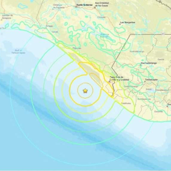 Frontera Digital,  Internacionales,  Fuerte sismo de magnitud 7,4 sacude el sur de México