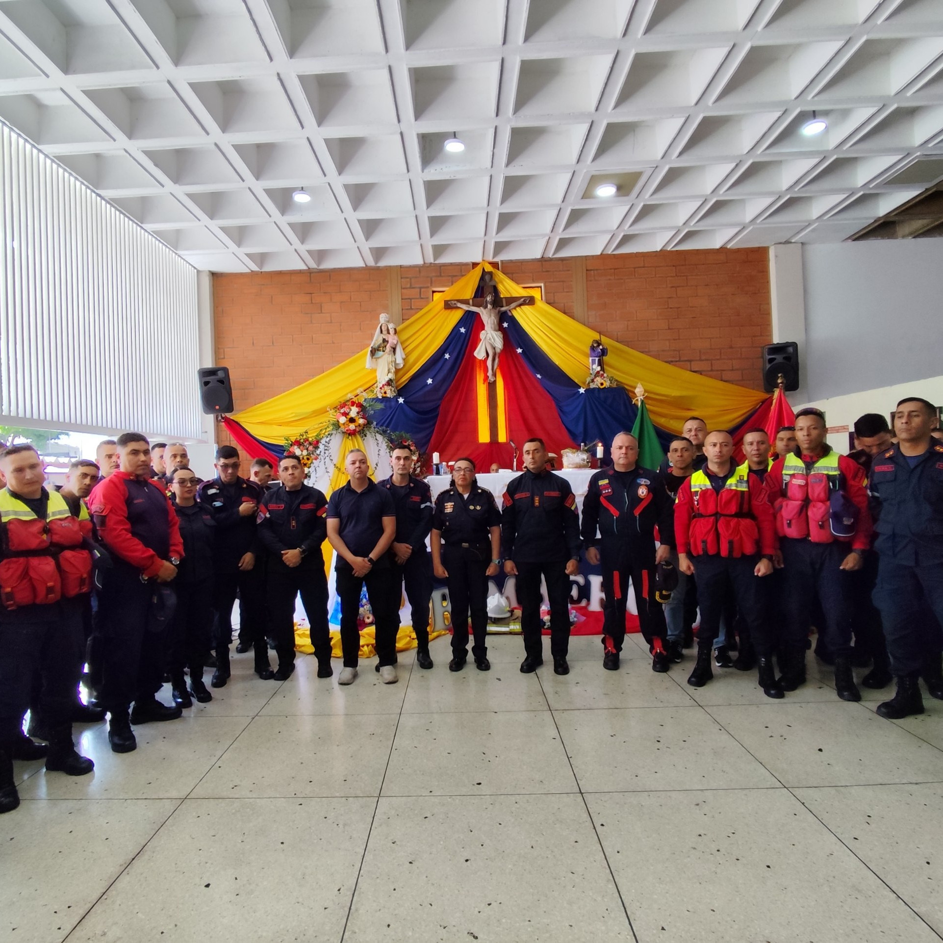 Frontera Digital,  Regionales,  Bomberos de Mérida rindieron homenaje a la Virgen del Carmen