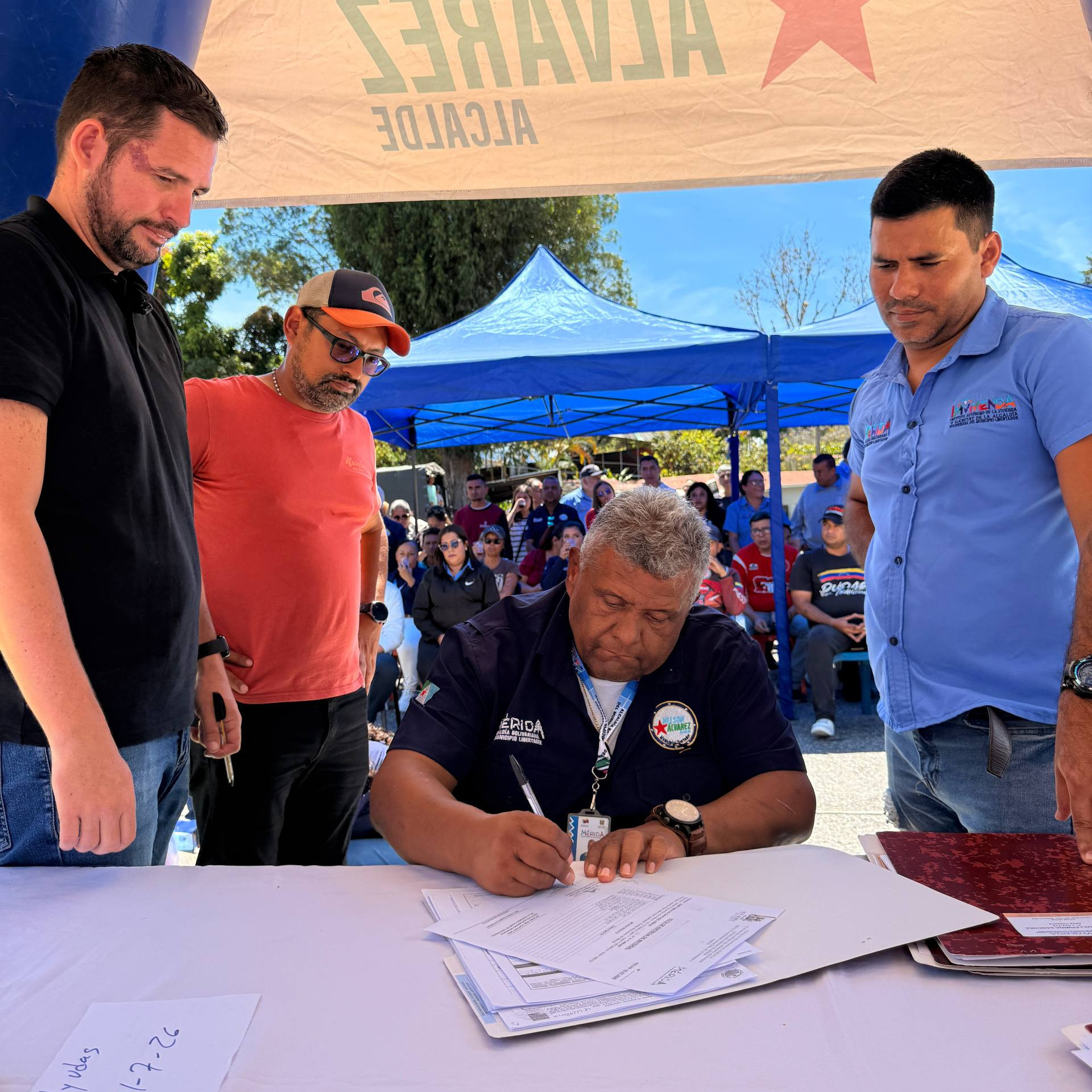 Frontera Digital, Diario Frontera, Alcalde Nelson Álvarez entrega más de 13 millones de bolívares en microcréditos y materiales de construcción
