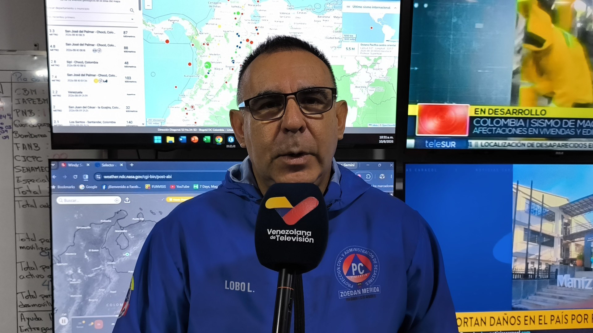Diario Frontera, Frontera Digital,  Regionales, ,Lobo Sivoli aclaró que el territorio andino solo sintió el paso de la onda expansiva del foco colombiano, también exhortó a la colectividad a conservar la calma, acatar las directrices oficiales y reportar cualquier novedad mediante la línea de emergencias 9-1-1,Mérida no reporta afectación tras fuerte sismo en Colombia