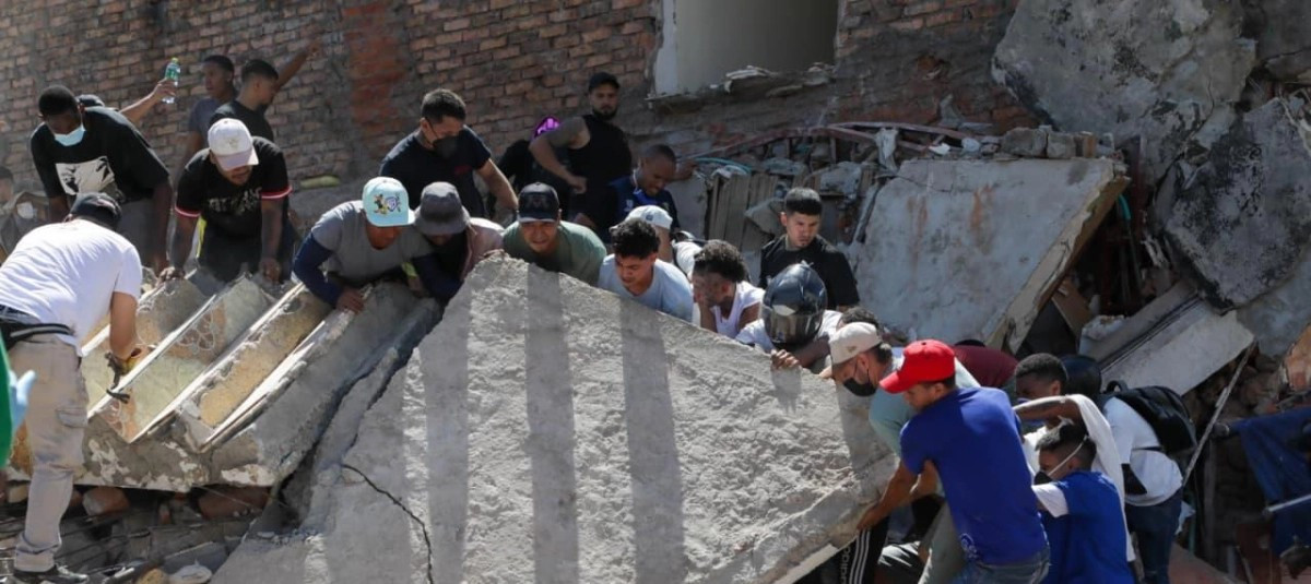 Diario Frontera, Frontera Digital,  Internacionales, ,Terremoto en Colombia. Cali, entre las ciudades más afectadas del pais. Foto: Juan Pablo Rueda / EL TIEMPO,Terremoto en Colombia deja 26 edificaciones colapsadas en Cali: 
el número de muertos crece en el Valle y habría superado los 30