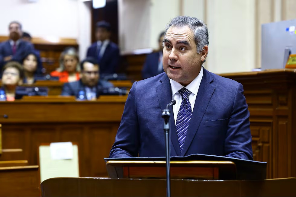 Diario Frontera, Frontera Digital,  Internacionales, ,El ministro de Defensa, Rafael Belaunde, informó que el sismo de magnitud 7.2 registrado en Ayacucho ha dejado de manera preliminar tres heridos. (Foto: Congreso) / Victor Vasquez,Perú: Ministro de Defensa informa que sismo en Ayacucho 
dejó 3 heridos y 22 viviendas y 6 colegios afectados