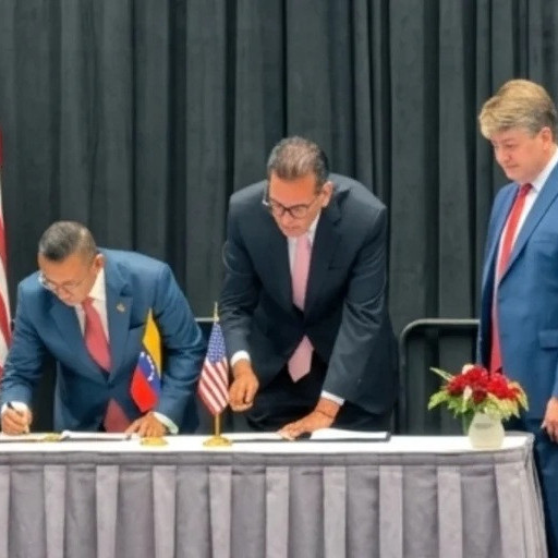 Diario Frontera, Frontera Digital,  Nacionales, ,Venezuela suscribe acuerdos con Hunt Oil y SLB para impulsar desarrollo de campos petroleros