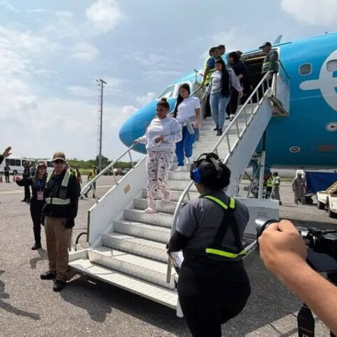 Frontera Digital,  Nacionales,  Llegaron a Venezuela 192 repatriados en un vuelo procedente de Estados Unidos