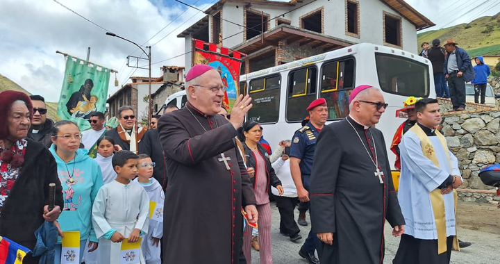 Diario Frontera, Frontera Digital,  Regionales, ,Con una cálida bienvenida en el páramo, el Nuncio Apostólico inició su visita pastoral a la Arquidiócesis de Mérida