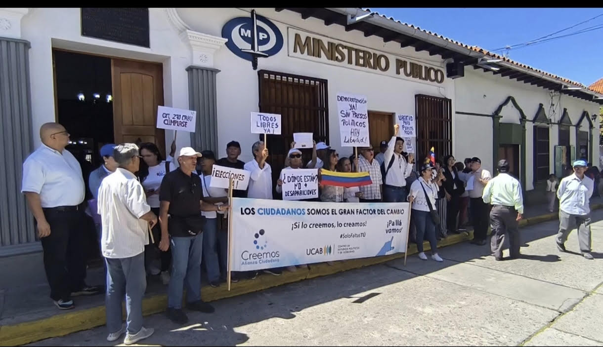 Diario Frontera, Frontera Digital,  Regionales, ,Cermeño instó a los organismos competentes a revisar exhaustivamente cada expediente,Protestan en Mérida para exigir la libertad de los presos políticos